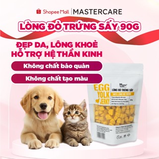 Lòng Đỏ Trứng Sấy Khô Cho Mèo Chó MASTERCARE Hỗ Trợ Dinh Dưỡng Cho Thú Cưng Ăn Vặt 90G