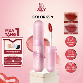 Son Môi Colorkey Nhung Lì Nhiều Màu Đẹp Giữ Màu Tốt