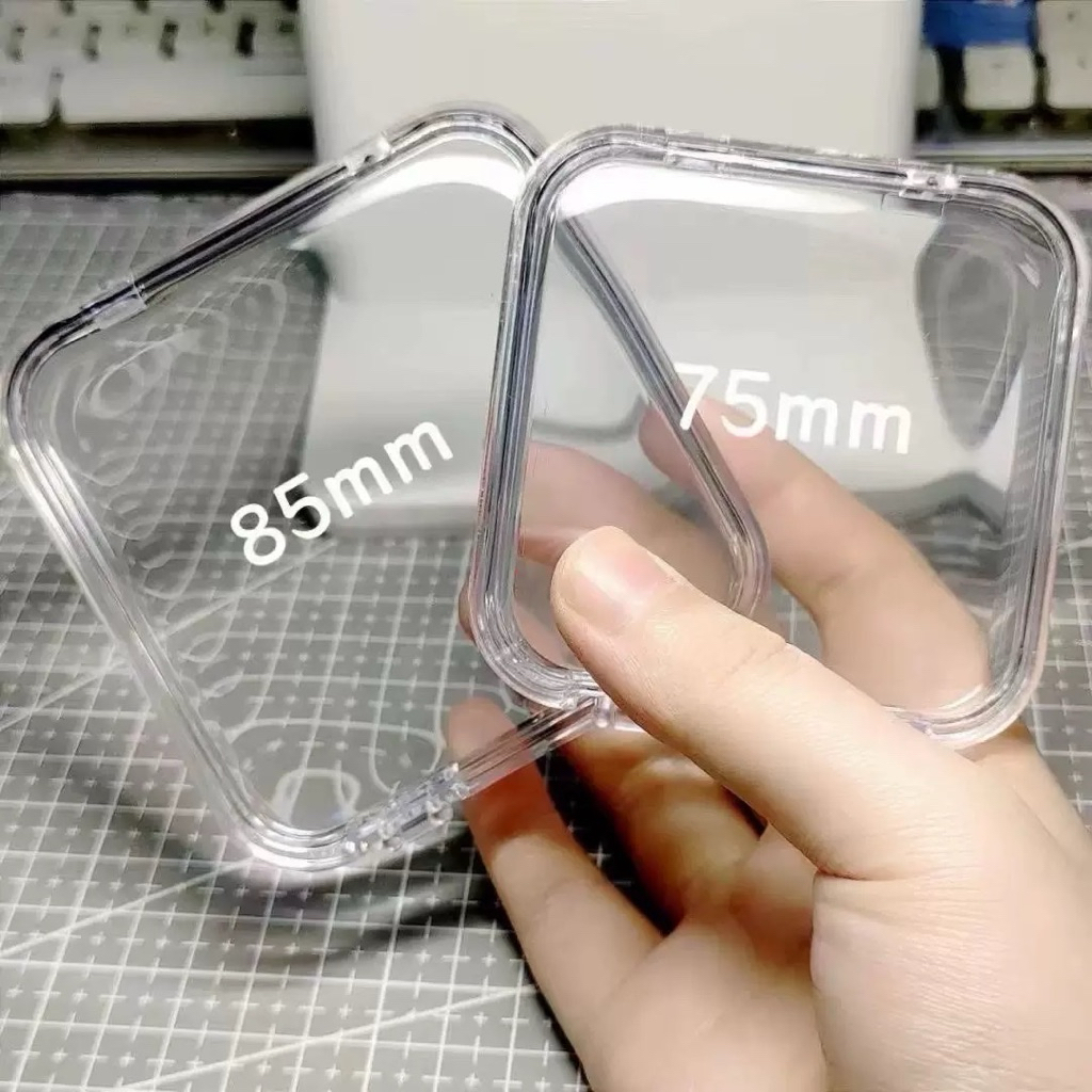  Sét 10 hộp đựng nail box  hộp mica sáng đẹp 