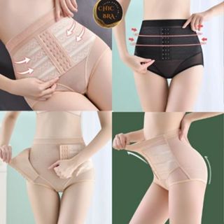 Quần gen nịt bụng, Móc cài trước giảm mỡ, giảm eo định hình vòng 2 cực chuẩn 668