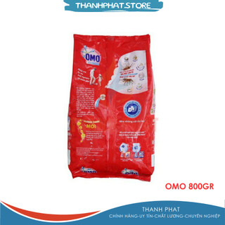 Xà Bông giạt nhiều bọt Omo 800gr