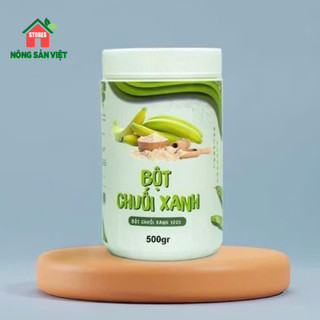  Bột Chuối Tiêu Xanh Nguyên Chất Hộp 500g 