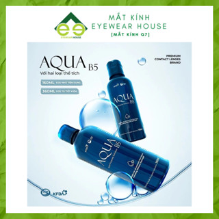  Nước ngâm rửa lens Kính áp tròng Aqua 360ml 