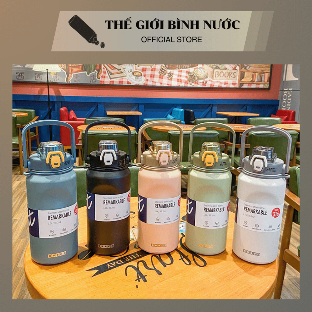 BÌNH Giữ Nhiệt DODGE INOX 316 1000ML B479