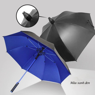 Ô dù che mưa cỡ lớn, ô tự động mở 8 nan to chống rỉ, chống gió lật có vỏ bọc hiện đại