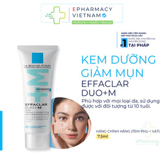  La Roche Posay Duo+ M - Kem Giảm Mụn LA ROCHE POSAY EFFACLAR DUO+M 7.5ml  minizise  