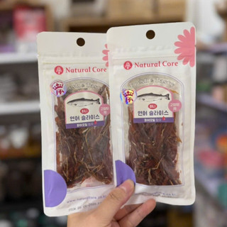 Snack cá hồi sấy cho mèo Natural core