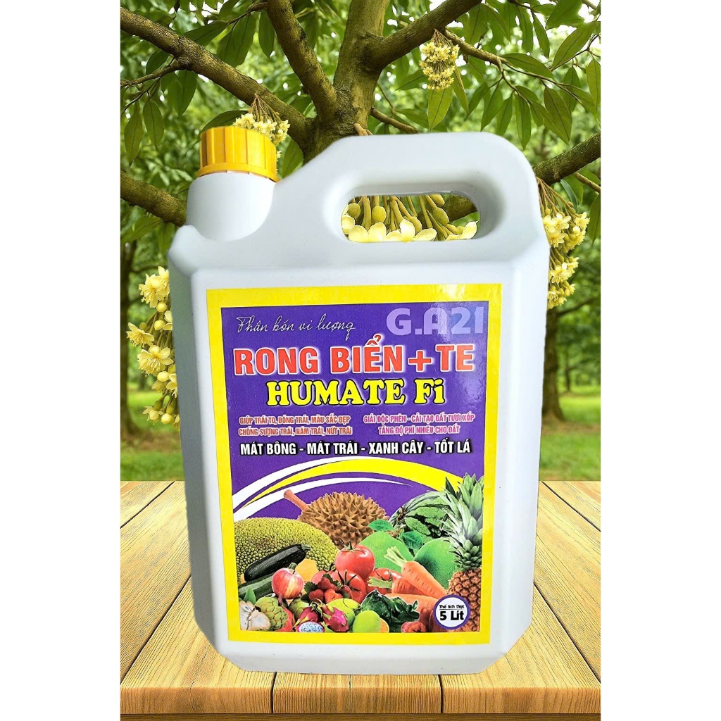 PHÂN BÓN RONG BIỂN + TE (HUMATE FI) 5 LÍT