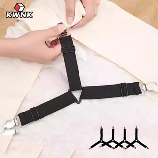 Kẹp ga giường KWNK để giữ chăn giường, Bộ kẹp ga giường drap,chống xê dịch,dây buộc giá đở tiện ích cho ga giường,dây