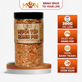  Hũ 300G Muối Tép Hành Phi Ăn Kèm Bánh Tráng MẶN | Gia Vị Bánh Tráng Trộn 