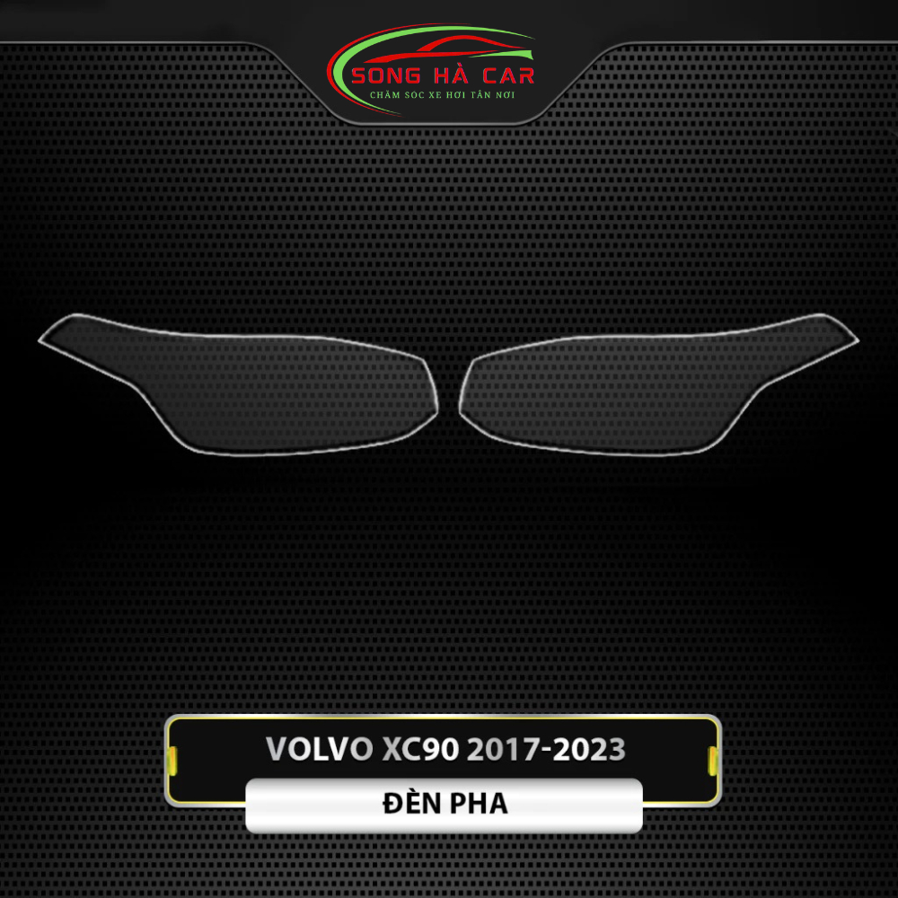 Volvo XC90 2017-2025 dán PPF đèn pha trước ô tô cao cấp chống xước, đổi màu đèn khi trời nắng