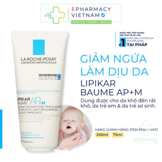  Kem Dưỡng Da LA ROCHE-POSAY Lipikar Baume AP+M Cấp Ẩm Làm Dịu Da Khô Nhạy Cảm 