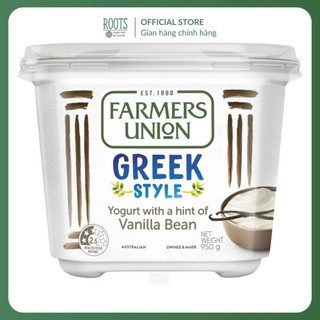   Ship hỏa tốc  19 01 2026 - FARMERS UNION - Sữa Chua Hy Lạp Hương Vani Greek Style Yogurt with a Hint of Vanilla Bean 