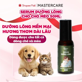 Serum Dưỡng Lông Chó Mèo MASTERCARE Khử Mùi Tốt Giúp Phục Hồi Lông Bị Hư Tổn Thơm Lâu Mềm Mượt 50ml