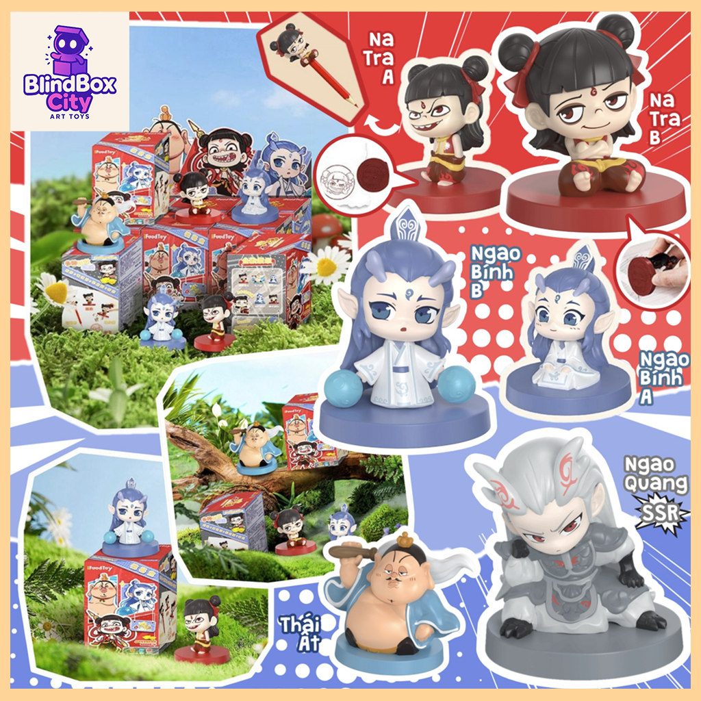 [Chính Hãng] Mô Hình Kèm Kẹo Dẻo Natra (Hộp Mù Ngẫu Nhiên 1 Nhân Vật)