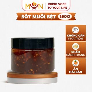  Hũ 150G Sốt Muối Bò Sệt Chấm Bánh Tráng MẶN - Chuẩn Vị Chua Cay Mặn | Gia Vị Bánh Tráng Trộn 