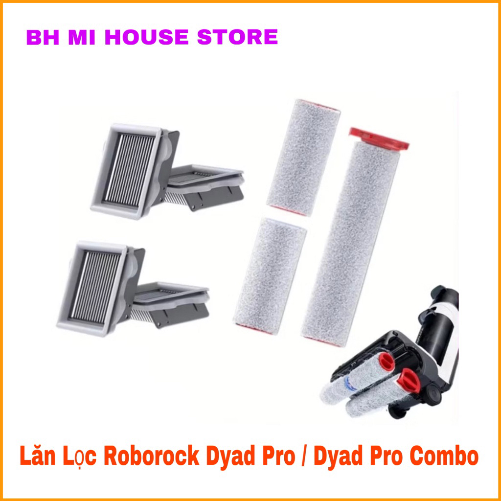 ( Hàng chính hãng ) Lăn  Lọc Roborock Dyad Pro / Dyad Pro Combo.