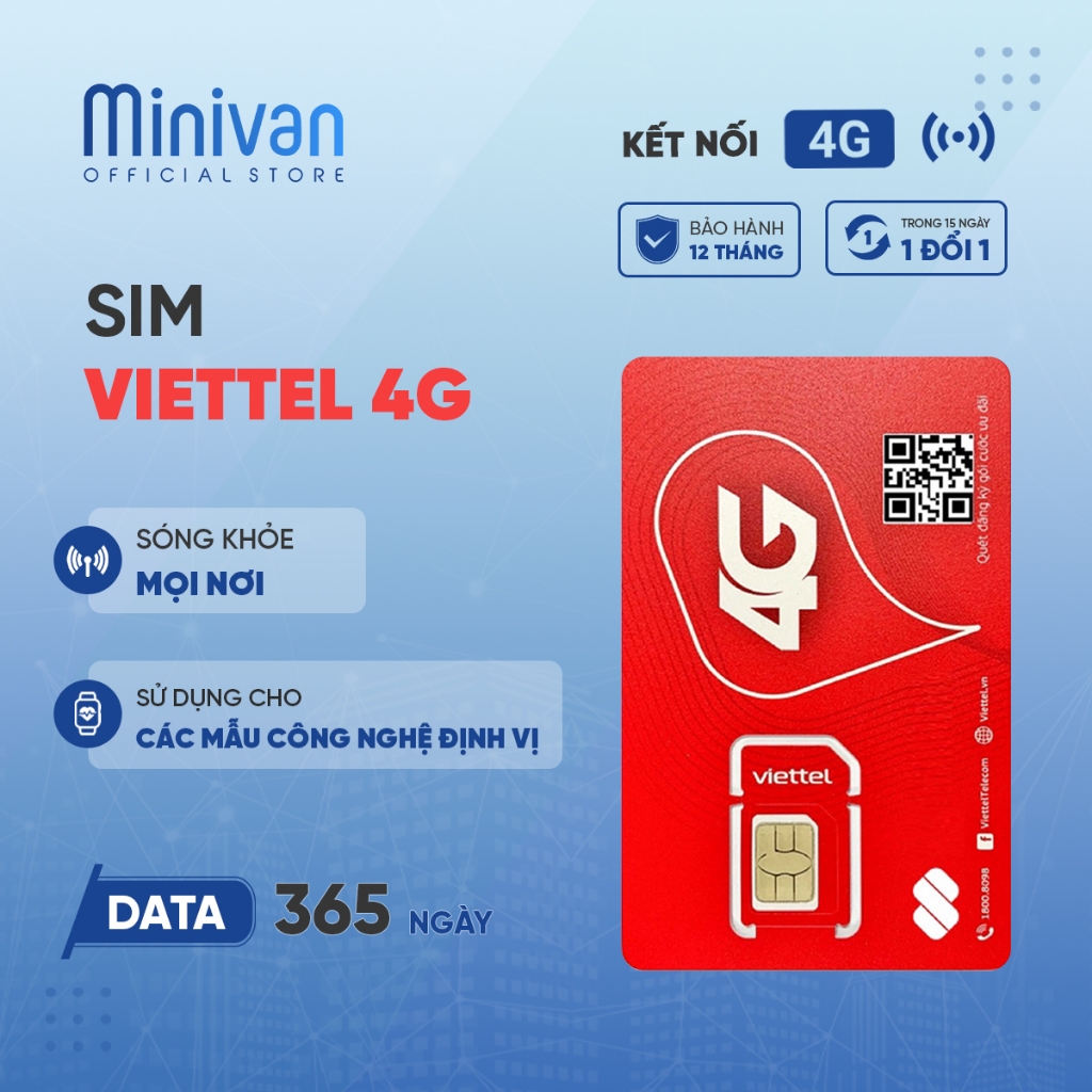 Sim định vị Viettel 4G