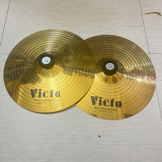 cặp cymbal 14inch có núm tay cầm, chập cheng dùng trong nghi thức đội