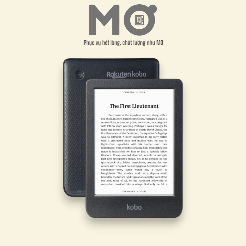 [Hoả tốc HCM] Máy đọc sách KOBO Clara series Clara BW/Color (tặng ốp lưng+kho sách) | BigBuy360 - bigbuy360.vn