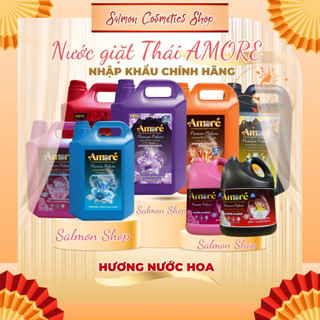  Nước Giặt Xả Đậm Đặc AMORE Can 5 Lít Nước Giặt Thái 6 In 1 Hương Nước Hoa Chính Hãng Thái 