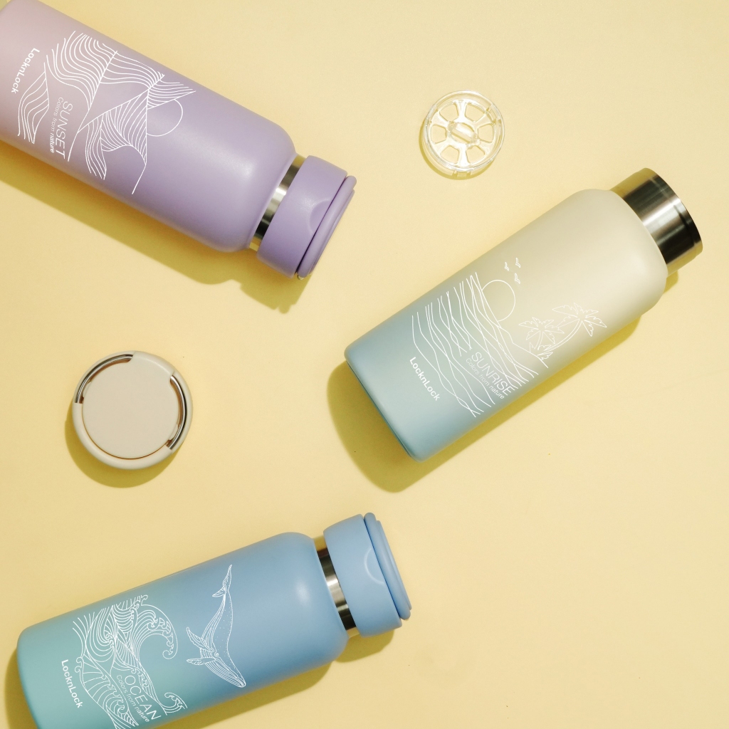 Bình Giữ Nhiệt LocknLock Sling Ring Nature Tumbler Có Quai Xách Cute 650ML LHC4321-4322 T2C | BigBuy360 - bigbuy360.vn