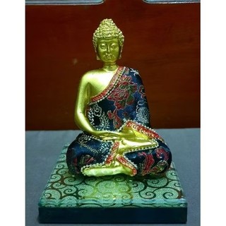 Tượng Phật Bổn Sư Thích Ca bằng đá 16cm