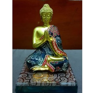 Tượng Phật Bổn Sư Thích Ca bằng đá 16cm