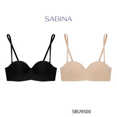 [SALE XẢ HÀNG] Combo 2 Áo Lót Mút Mỏng Vừa Cup Ngang Không Gọng Màu Trơn Pretty Perfect By Sabina SBU9500