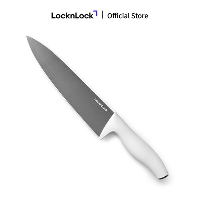 Dao White Edge LockLock bằng thép không gỉ, tay cầm màu trắng CKK926WHT / CKK927WHT / CKK928WHT / CKK929WHT