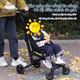 Xe Đẩy Gấp Gọn IIKO Đai An Toàn Vải Oxford Chống Nước