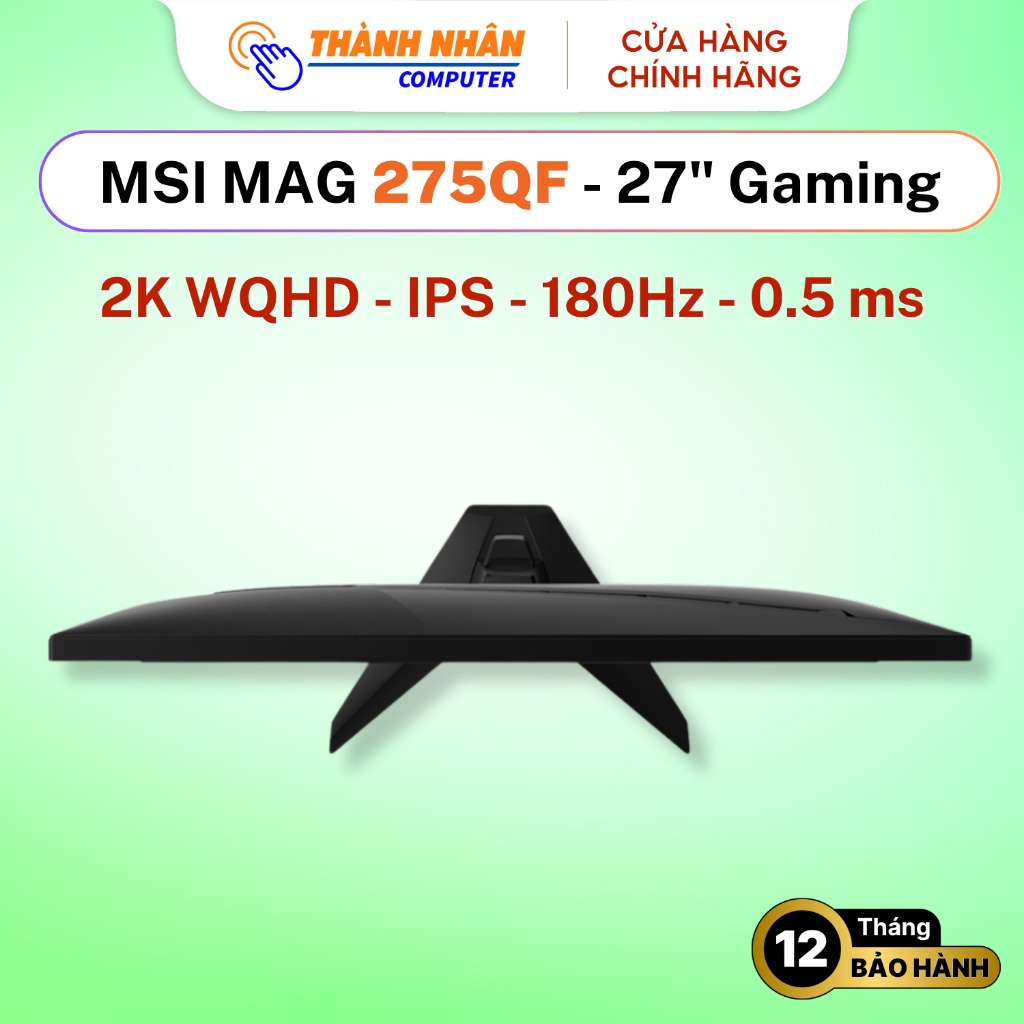 Màn Hình Gaming MSI MAG 275QF (27 inch - 2K - IPS - 180Hz - 0.5ms) - KTP Computer | BigBuy360 - bigbuy360.vn