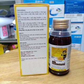 Siro Boss's Babi Mommi chai 100ml