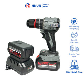  Máy Khoan Pin THPRO TH7713AK 3 Chức Năng Đầu 13ly Autolock Động Cơ Không Chổi Than Chân Pin Phổ Thông 
