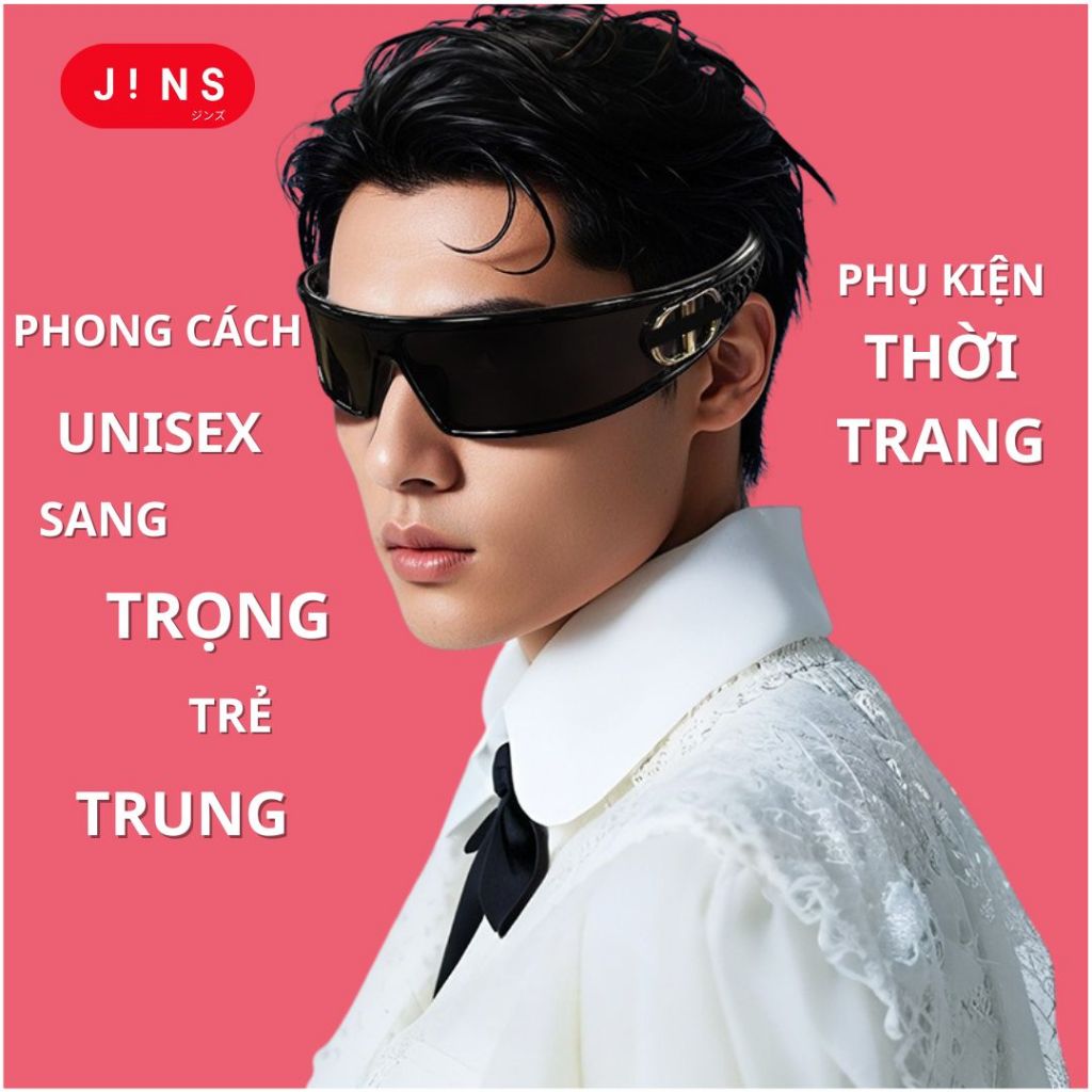 Kính mát thời trang cao cấp râm đen băng đô cài tóc cá tính vòng cung chữ D mùa hè đi biển bảo vệ mắt | BigBuy360 - bigbuy360.vn