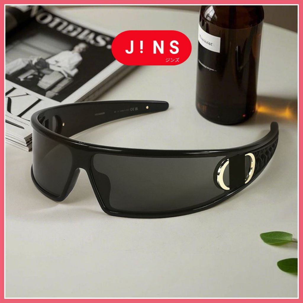 Kính mát thời trang cao cấp râm đen băng đô cài tóc cá tính vòng cung chữ D mùa hè đi biển bảo vệ mắt | BigBuy360 - bigbuy360.vn