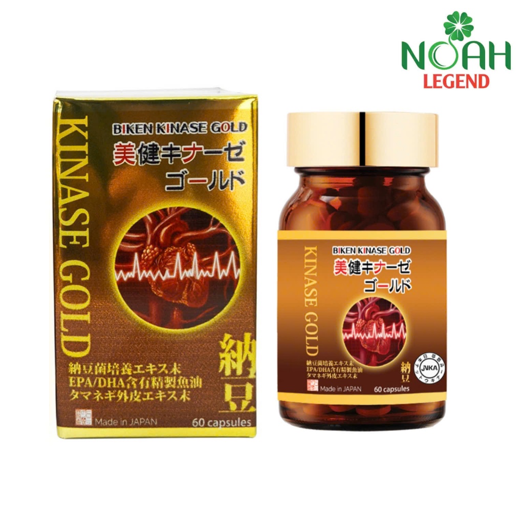 Viên uống phòng ngừa & hỗ trợ điều trị đột quỵ BIKEN KINASE GOLD