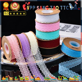   BÁN LẺ 1-3 MÉT  Ruy Băng REN 3Cm Dùng Làm Nơ Bó Hoa Gói Quà Thủ Công Handmade Trang Trí Cho Món Quà Ý Nghĩa 