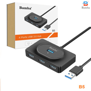 Bộ chia cổng USB 3.0 4 port dây dài 1m | Hub USB Bamba B5 3.0. BẢO HÀNH 12 THÁNG - 1 ĐỔI 1