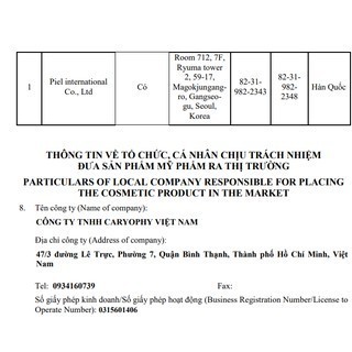 MẶT NẠ RAU MÁ CARYOPHY