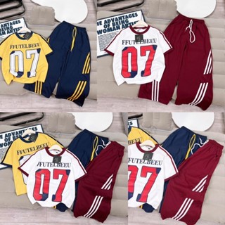 Điệu kids- update 07- BAD BLOOD- Điệu kids- Bộ áo thun bé gái cotton quần suông Rabit Paris 22-52,55kg