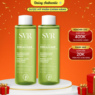  Toner SVR Sebiaclear Micro-Peel 150mL - Nước hoa hồng cho da dầu mụn 