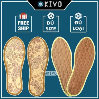 Lót Giày Da Nam Hương Quế Thoáng Khí - Cặp Lót Giày Êm Chân Khử Mùi Hôi Hiệu Quả - Vệ Sinh Giày-KIVO