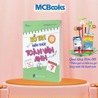Sách - Sổ tay kiến thức Toán – Văn – Anh Lớp 7 (Theo chương trình mới)