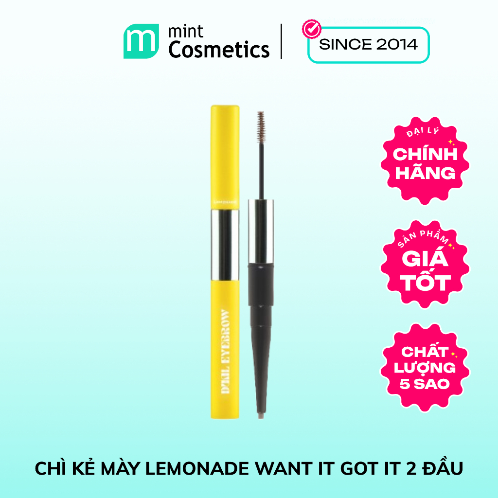 Chì Kẻ Mày Lemonade Want it Got it 2 Đầu