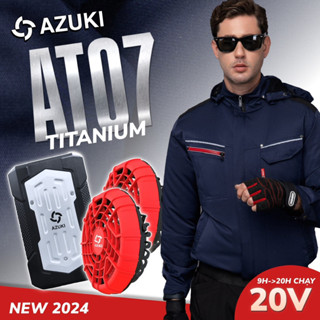  SIÊU SALE Áo Điều Hòa AZUKI  Bán Chạy Nhất 2025 Pin Siêu Bền ,Quạt Tháo Cánh Chống Nước Siêu Mạnh [ BH 12 Tháng ]