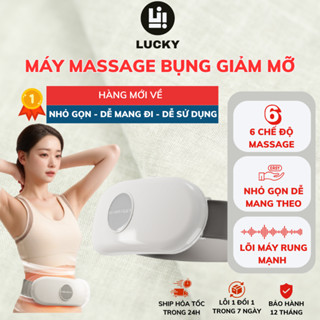  HÀNG MỚI VỀ - Máy Massage Giảm Mỡ Bụng Đa Năng DELAX 6 Chế Độ Nhỏ Gọn Hiệu Quả Nhanh Chóng DMB02 