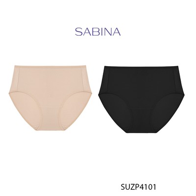 [SALE XẢ HÀNG] Combo 2 Quần Lót Lưng Vừa Cạp Cao Nhiều Dưới Rốn Collagen Panty Zone By Sabina SUZP4101