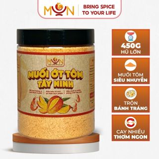 Hũ 450G Muối Nhuyễn Siêu Cay Thương Hiệu MẶN | Làm Gia Vị, Trộn Bánh Tráng Muối Sặc, Chấm Trái Cây