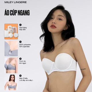 Áo ngực có gọng mút mỏng cúp ngang tháo dây miley lingerie brm02102